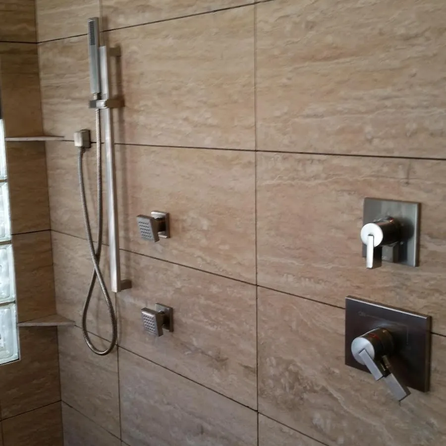 Shower fixture installation for Water Heater Installation in Athens